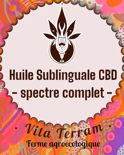 Huile Sublinguale CBD "Spectre Complet"