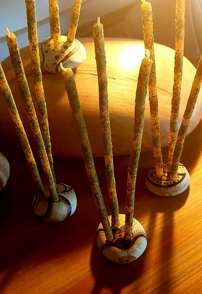 Bougies Rituel "L'esprit du chanvre"